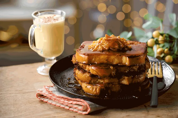 Eggnog French Toast Holiday Recipe