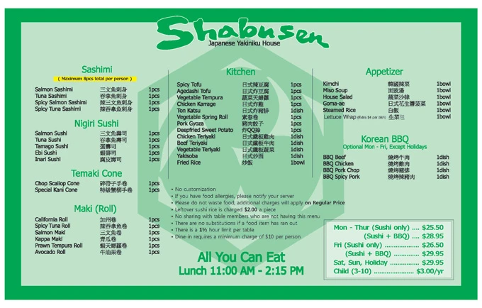 All You Can Eat Vancouver & Buffets in Vancouver (BC Canada)