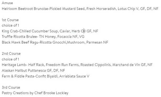 Valentine's Day Nashville 2024 Restaurant & Hotel Offerings