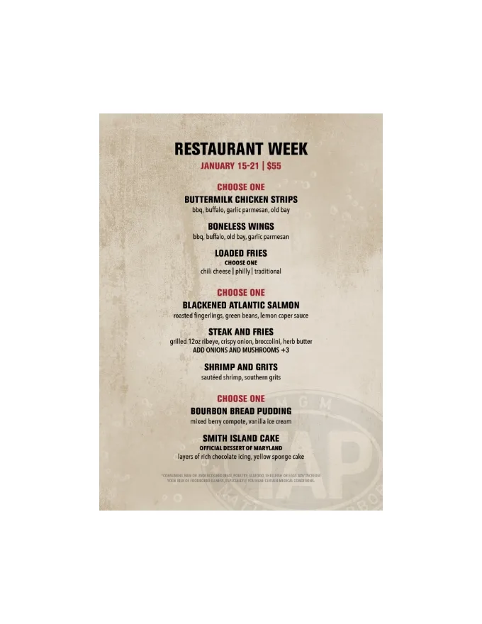 Metropolitan Washington Restaurant Week 2024 Winter Highlights