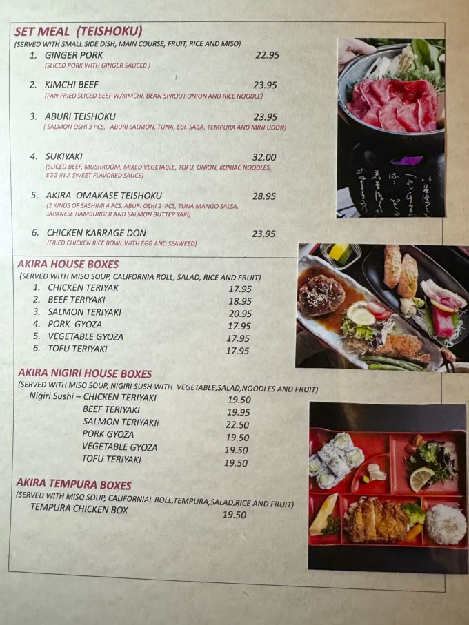 Akira Sushi Vancouver: Neighbourhood Sushi Spot