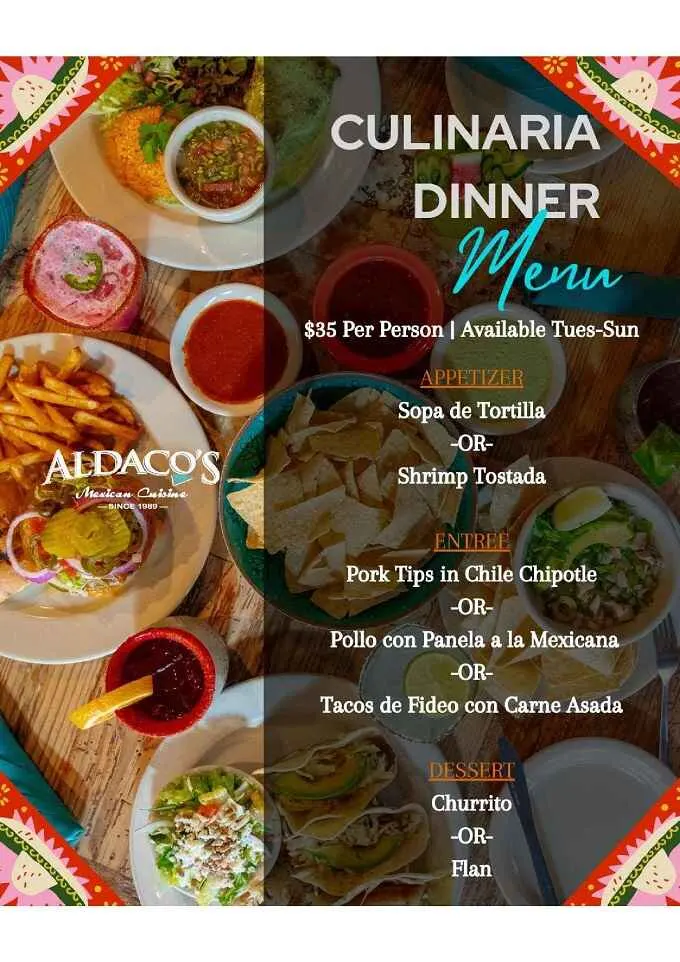 Culinaria Winter Restaurant Week 2024: Menus, Dates