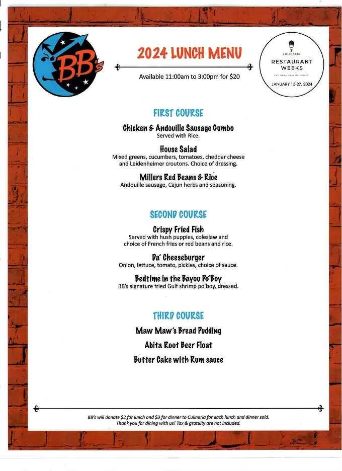 Culinaria Winter Restaurant Week 2024: Menus, Dates