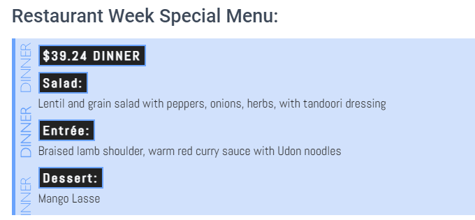 Pittsburgh Restaurant Week Winter 2024: Menus, Dates