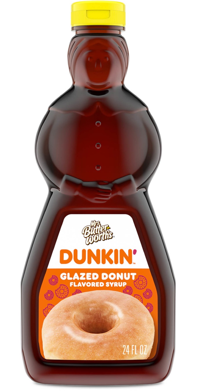 Mrs. Butterworth's Dunkin' Glazed Donut Flavored Pancake Syrup