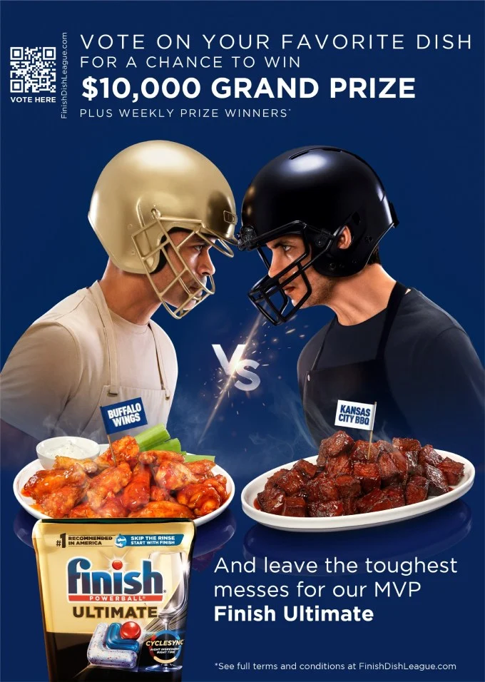 Finish Invites Fans To Decide America's Greatest Game Day Dish