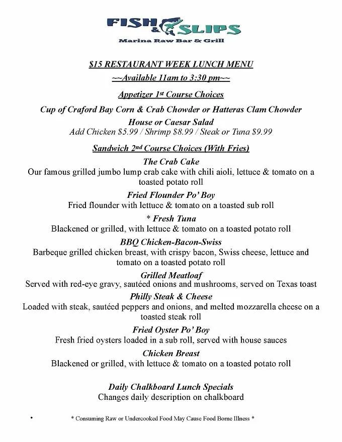 Portsmouth Restaurant Week 2024: Menus, Dates