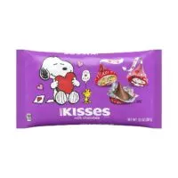 New Hershey's Kisses Milk Chocolates with Snoopy & Friends Foils Inspire Sweet Connections this Valentines Day