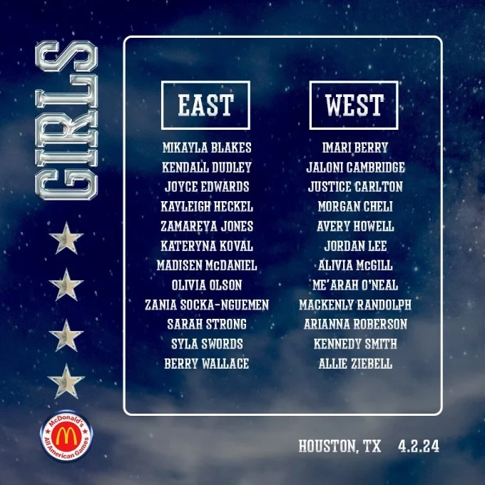 The McDonald's All American Games Reveal the 48 Up-and-Coming Superstars Set to Make History