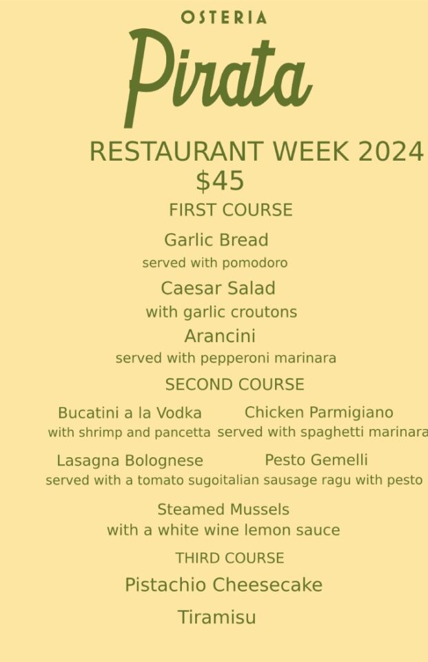 Baltimore Restaurant Week 2024 Menus, Dates Foodgressing