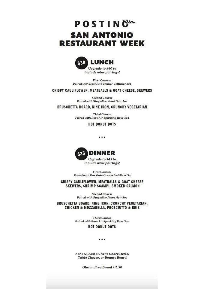 Culinaria Winter Restaurant Week 2024: Menus, Dates