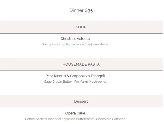 Triangle Restaurant Week 2024: Menus, Dates