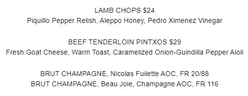 Valentine's Day Dining Guide