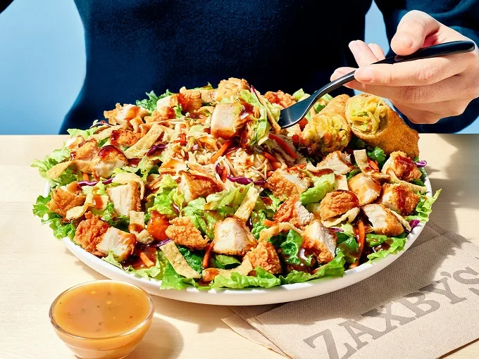 Zaxby's Asian Zensation Zalad And Hand-Rolled Egg Rolls Are Back