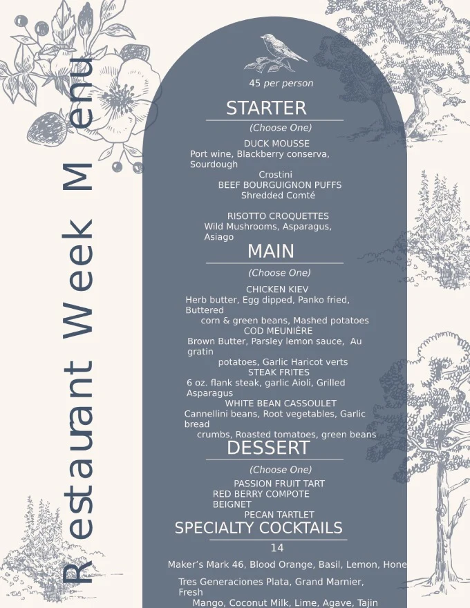 Center City District Restaurant Week 2024 Menus, Dates Foodgressing