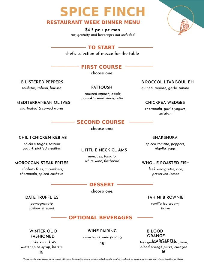 Center City District Restaurant Week 2024 Menus, Dates Foodgressing