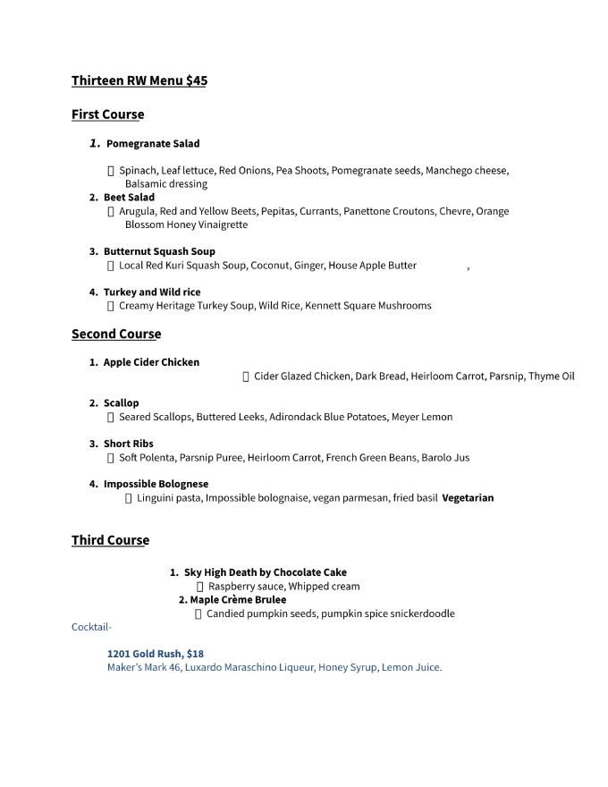 Center City District Restaurant Week 2024: Menus, Dates