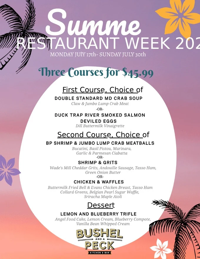 Howard County Restaurant Weeks 2024: Menus, Dates