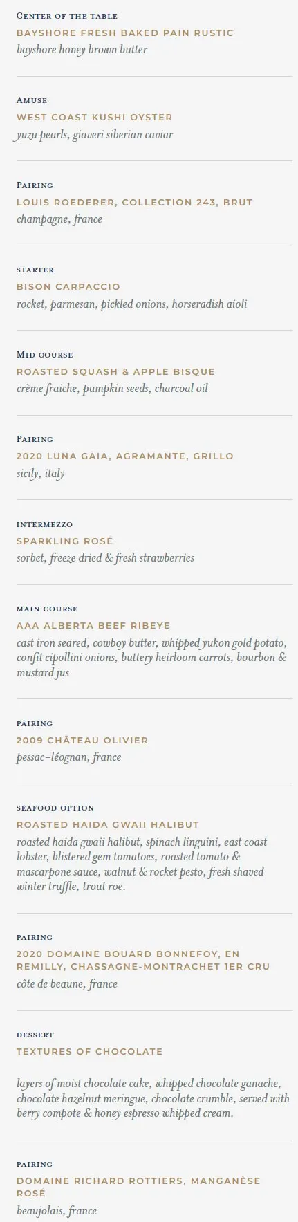 Valentine's Day Vancouver BC 2024 Restaurant, Hotel, Dinner