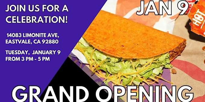 Taco Bell Opens New Eastvale Location