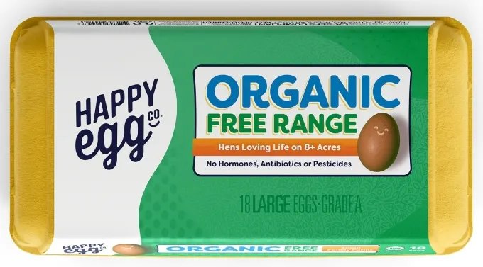 Happy Egg Co. Free Range Eggs Now Sold in 18-Count Cartons