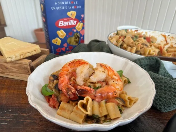 Celebrate love with Barilla EXCLUSIVE heart-shaped pasta - you can't buy it anywhere