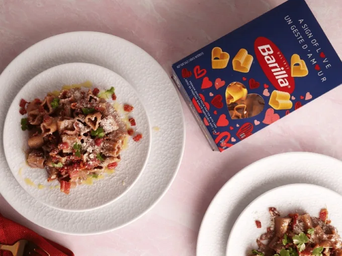 Celebrate love with Barilla EXCLUSIVE heart-shaped pasta - you can't buy it anywhere