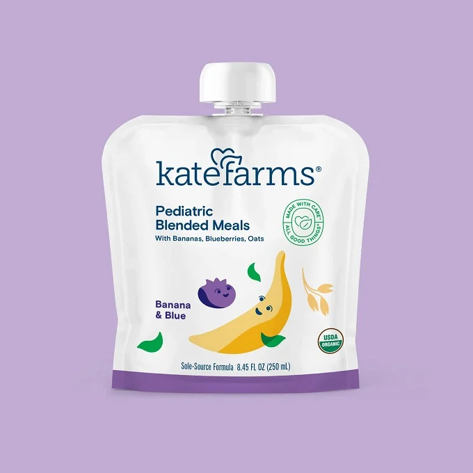Kate Farms Pediatric Blended Meals Now Available