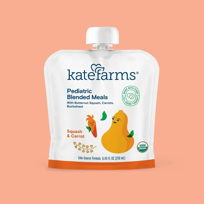 Kate Farms Pediatric Blended Meals Now Available
