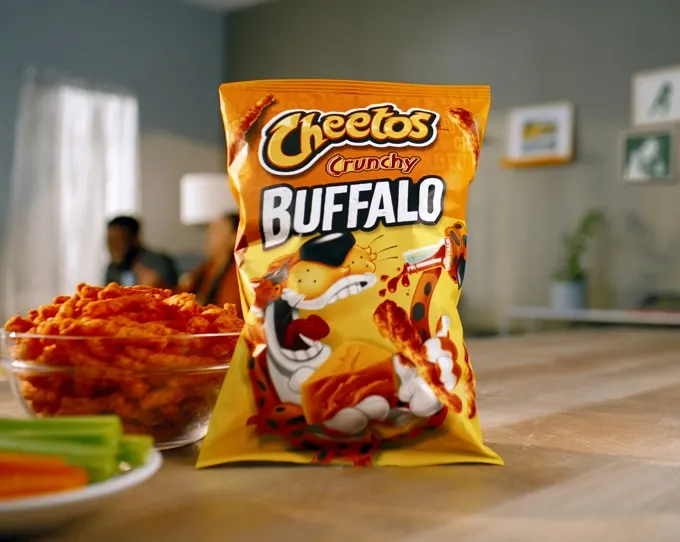 Cheetos Drops The Second-Best Thing To Buffalo Wings: Cheetos Crunchy Buffalo--Hitting Store Shelves Just In Time For Super Bowl LVIII
