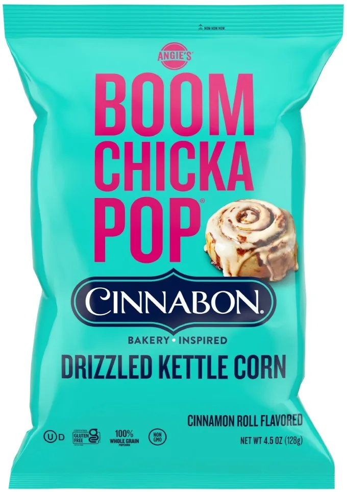 Angie's BOOMCHICKAPOP Introduces New Cinnabon Drizzled Kettle Corn