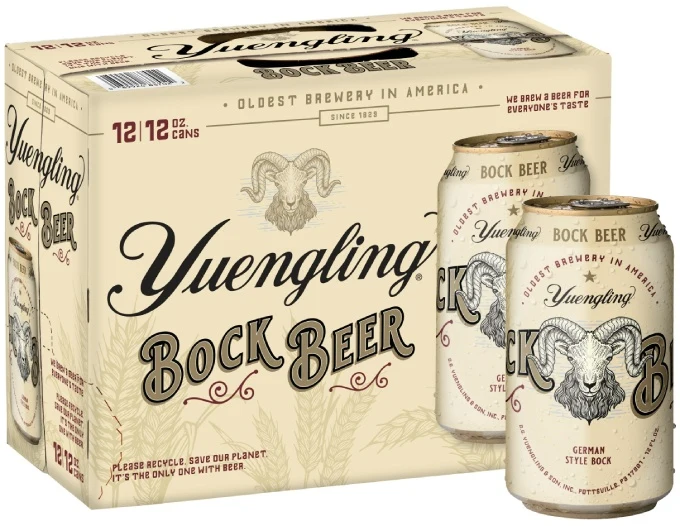 Yuengling Brings Back Bock as Seasonal Offering for 195th Anniversary