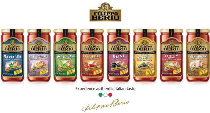 Filippo Berio Introduces Tomato-Based Sauces delivering rich, fresh, authentic Italian flavors to U.S. consumers