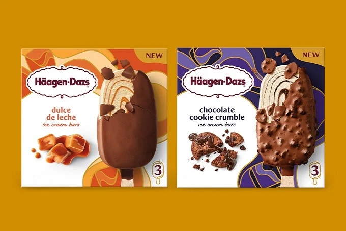 Häagen-Dazs Expands Snack Portfolio With Two New Ice Cream Bars