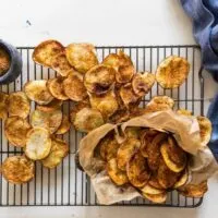 Crispy Baked Potato Chips
