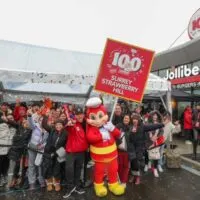 Jollibee 100th Store Location in North America in Surrey, Canada