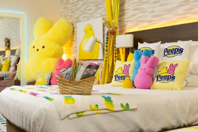 PEEPS Brand Invites Fans to Stay in the First-Ever "PEEPS Sweet Suite"