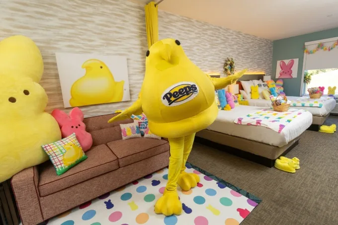 PEEPS Brand Invites Fans to Stay in the First-Ever "PEEPS Sweet Suite"