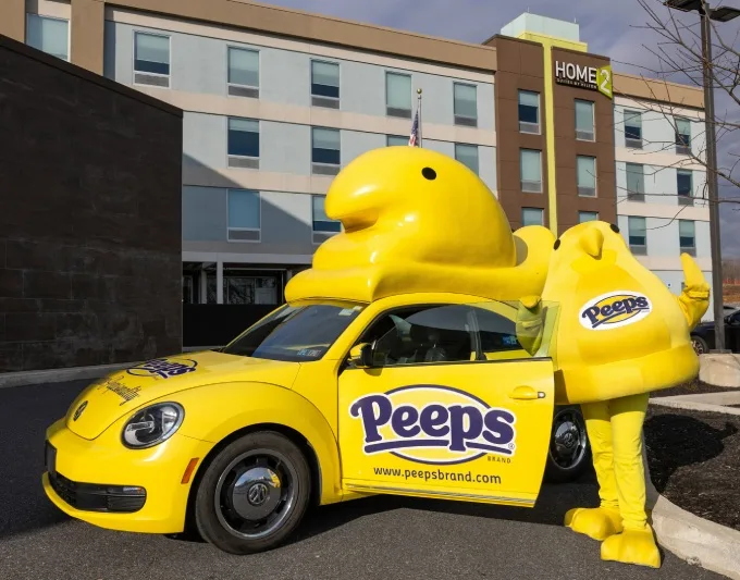 PEEPS Brand Invites Fans to Stay in 