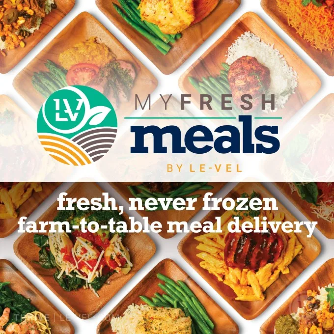 Fresh Never Frozen, Farm-To-Table Delivery Service: MYFRESH Meals by Le-Vel Now Fully Launched