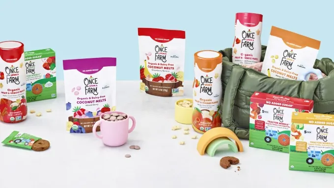 Once Upon a Farm Introduces New Organic Baby & Toddler Pantry Snacks