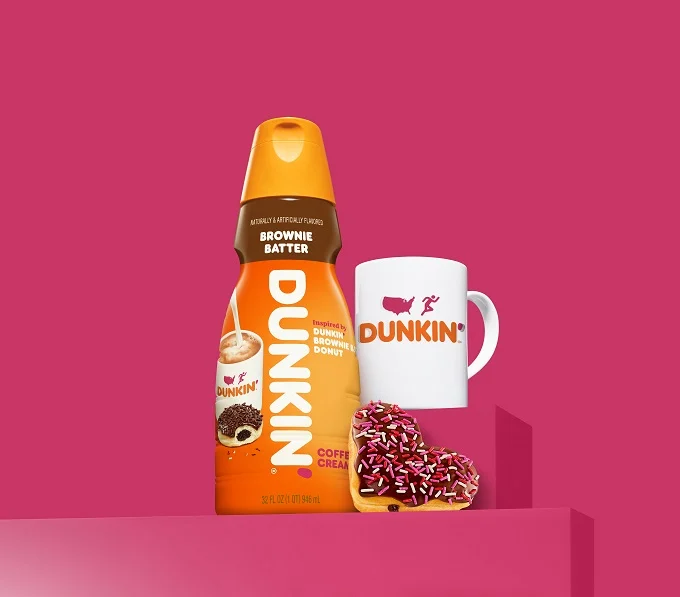 Dunkin&rsquo; Launches New Limited-Edition Brownie Batter Creamer, Adding Spoon-Licking Batter Bliss To Your Cup Of Coffee
