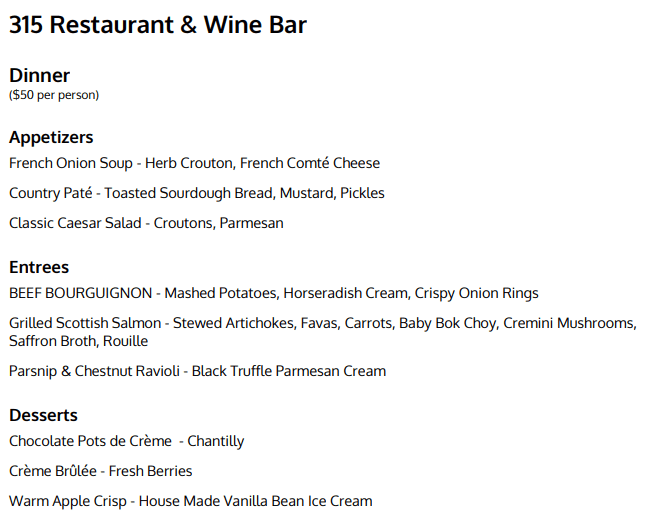 Santa Fe Restaurant Week 2024: Menus, Dates