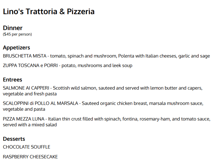 Santa Fe Restaurant Week 2024: Menus, Dates