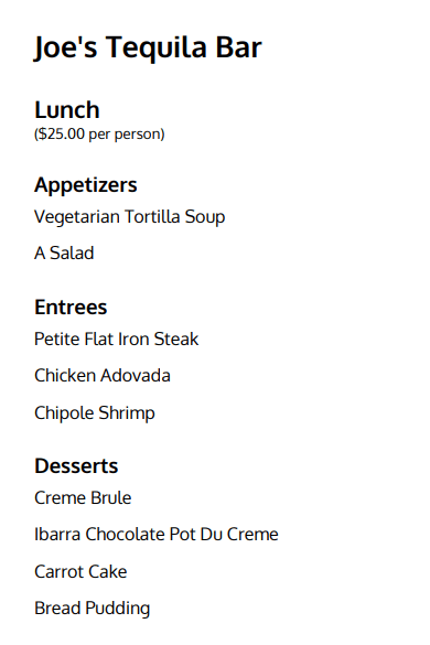 Santa Fe Restaurant Week 2024: Menus, Dates
