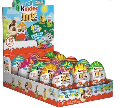 Kinder Egg-cellent Easter Product Line Up 2024
