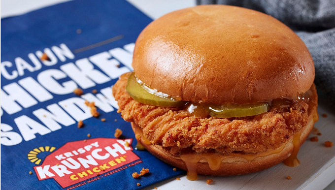 Bigger Is Better At Krispy Krunchy Chicken With Launch Of New Cajun Chicken Sandwich