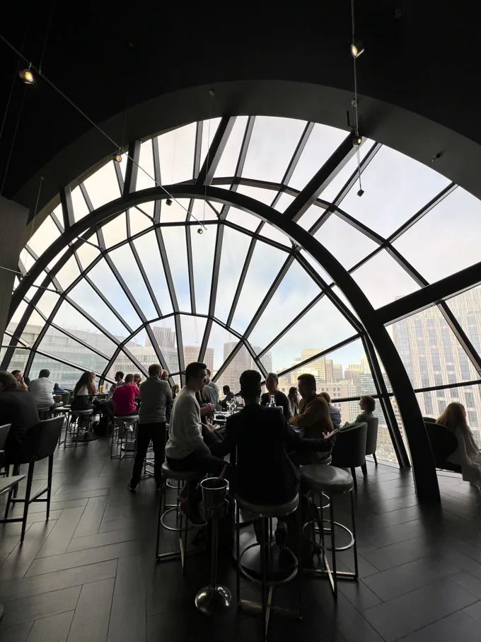 The View Lounge at San Francisco Marriott Marquis