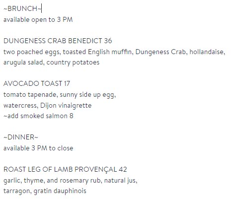 Easter Brunch San Francisco 2024, Lunch, Dinner, Events