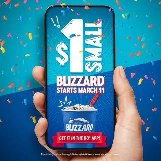 DEAL ALERT: $1 Small Blizzard Treats&reg; at DQ Canada